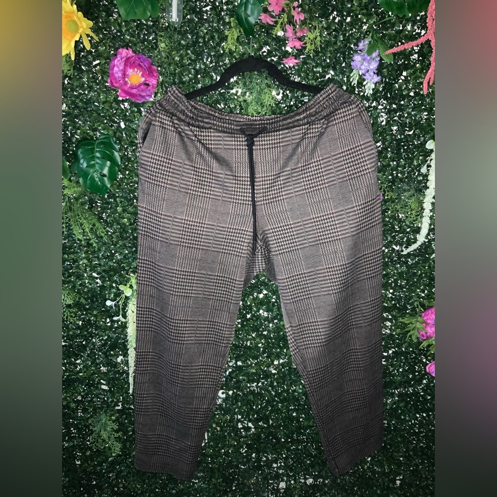 A New Day Houndstooth Patterned Pants